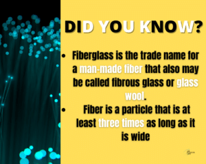 Fact about fiberglass