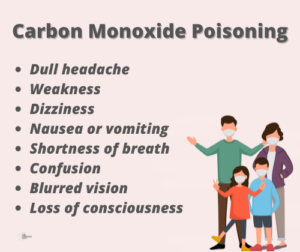 side effects of carbon monoxide poisoning 