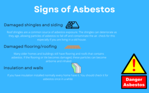 Spot asbestos in your house